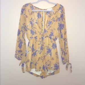 Floral romper